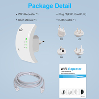 Bezprzewodowy wzmacniacz sygnału WiFi 300 mb/s wzmacniacz Wi-Fi długi wzmacniacz sygnału Wi-Fi wzmacniacz 802.11N/B/G punkt dostępu repeatera 6